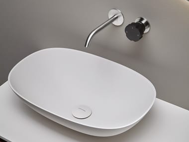 TANK - Single handle washbasin mixer by Antonio Lupi Design