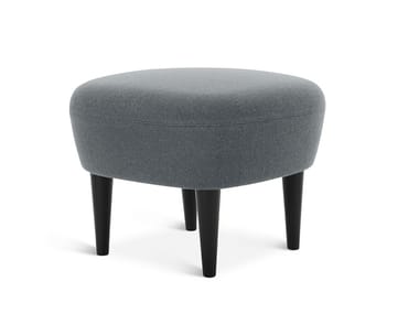 WINGBACK - Upholstered fabric footstool by Tom Dixon