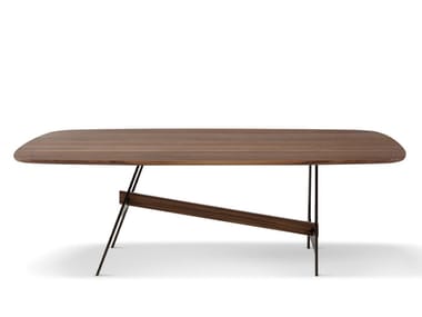 SLOT - Barrel-shaped table by Bonaldo