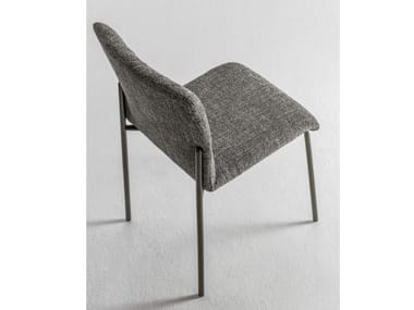 WOOP - Upholstered fabric chair by Lago