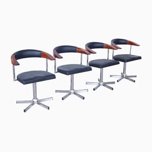 Hairdressing Salon Armchairs from Maletti, 1990s, Set of 4-XSG-1098381