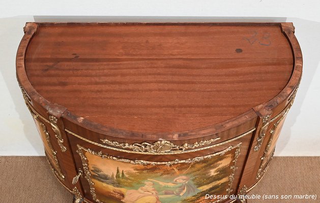 Half-Moon Buffet in Mahogany, 1920s-RVK-1394754