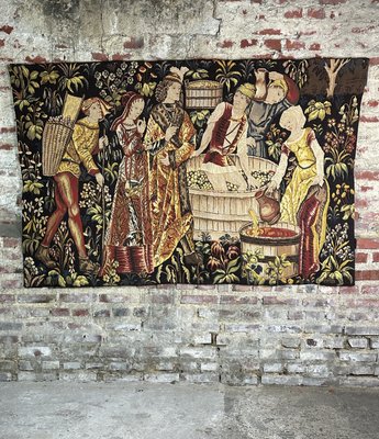 Halluin Tapestry the Grape Harvest, 1960s-RWZ-2036158