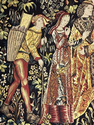 Halluin Tapestry the Grape Harvest, 1960s-RWZ-2036158