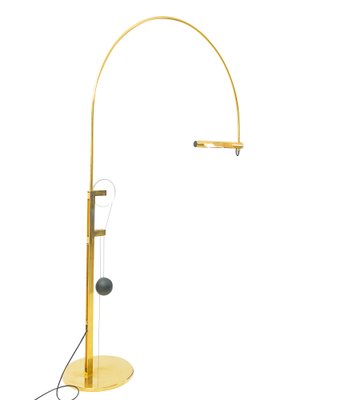 Halo Floor Lamp by Rico & Rosmarie Baltensweiler for Baltensweiler, 1980s-TJQ-744325