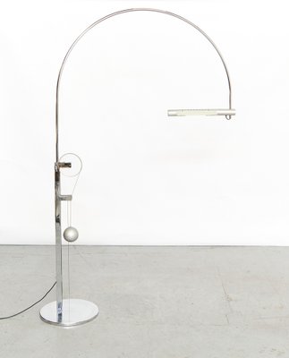 Halo Mobil Floor Lamp by Rico and Rosemarie Baltensweiler for Swisslamps International, 1960s-XE-1824245