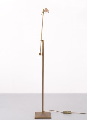 Halogen Bronze Floor Lamp by Egon Hillebrand, Germany, 1980s-GCG-1752375