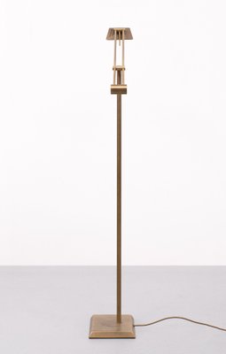 Halogen Bronze Floor Lamp by Egon Hillebrand, Germany, 1980s-GCG-1752375