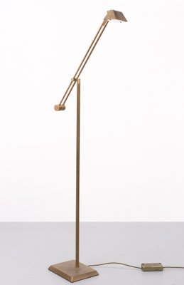 Halogen Bronze Floor Lamp by Egon Hillebrand, Germany, 1980s-GCG-1752375