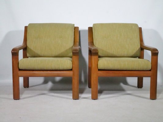 Hamborn Teak Armchairs from Möbelfabrik Holstebro, 1960s, Set of 2-LVS-1802953