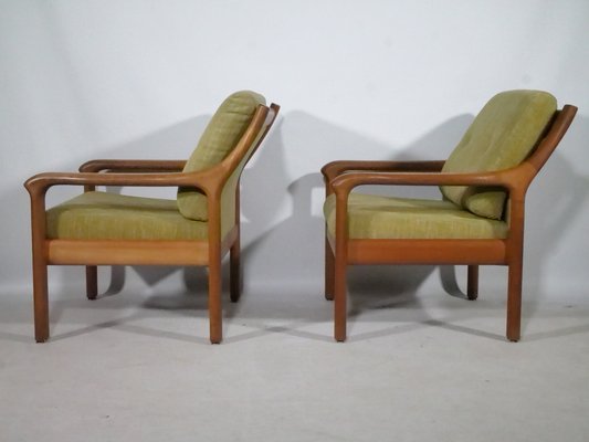 Hamborn Teak Armchairs from Möbelfabrik Holstebro, 1960s, Set of 2-LVS-1802953