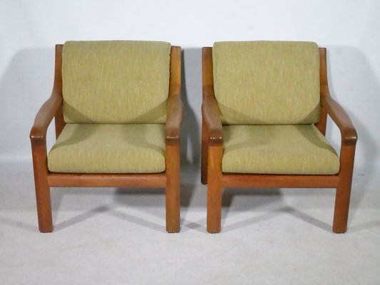 Hamborn Teak Armchairs from Möbelfabrik Holstebro, 1960s, Set of 2-LVS-1802953