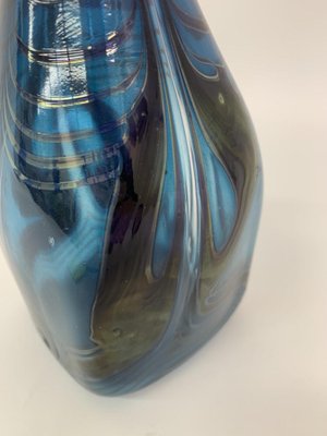 Hand Blown Blue Glass Vase, 1990s-BGP-1155276