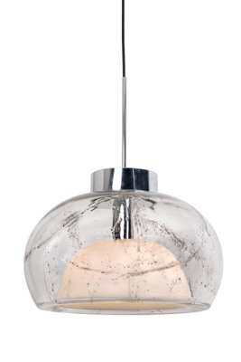 Hand Blown Glass Pendant Light from Doria, Germany, 1970s-VDW-851177