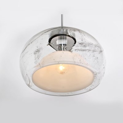 Hand Blown Glass Pendant Light from Doria, Germany, 1970s-VDW-851177