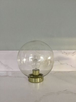 Hand Blown Globe Ceiling Lamp / Wall Light from Raak, 1960s-SU-833549