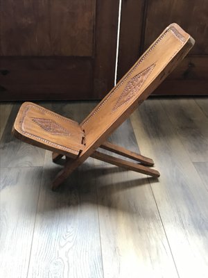 Hand Carved Chair, Cuba, 1960s, Set of 2-OXJ-1033504