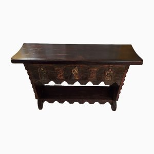 Hand-Carved Oak Auxiliary Furniture, 1890-SNX-1374110