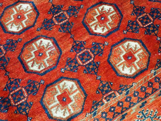 Hand Knotted Tekketurkmen Afghan Rug, 1920s-UZN-1398480