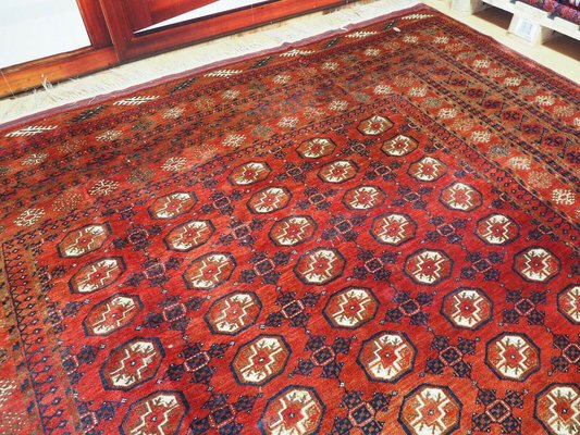 Hand Knotted Tekketurkmen Afghan Rug, 1920s-UZN-1398480