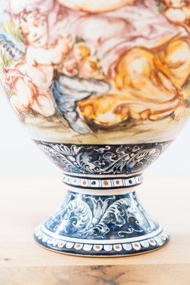 Hand-Painted Ceramic Vase from Turi D’Albissola, 1980s-KNM-845112