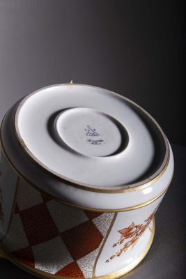 Hand-Painted Porcelain Biscuit Jar from Sèvres, 1900s-RCE-1760852