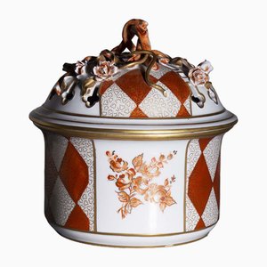 Hand-Painted Porcelain Biscuit Jar from Sèvres, 1900s-RCE-1760852