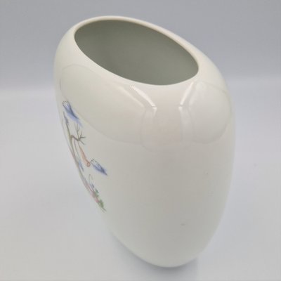 Hand-Painted Porcelain Vase by Peynet for Rosenthal, 1950s-WK-1768570