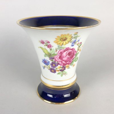 Hand-Painted Porcelain Vase from Royal Dux, 1960s-TZ-826835