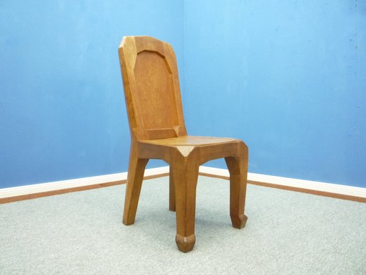 Handcrafted Anthroposophical Chair by Ernst Aisenpreis, 1930s-UG-1407478