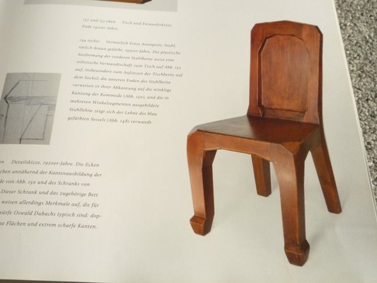 Handcrafted Anthroposophical Chair by Ernst Aisenpreis, 1930s-UG-1407478