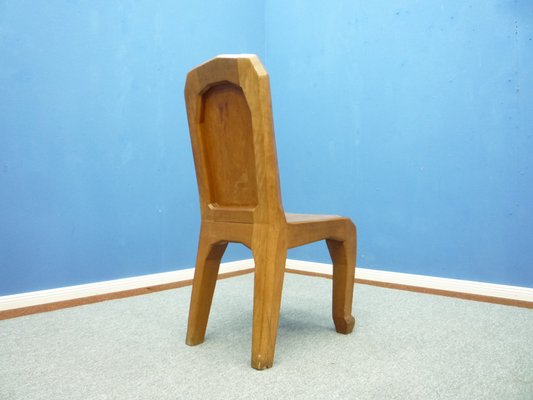 Handcrafted Anthroposophical Chair by Ernst Aisenpreis, 1930s-UG-1407478