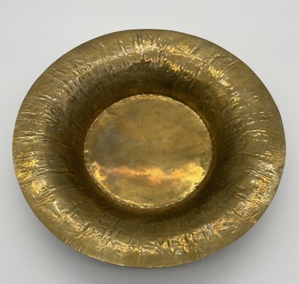 Handcrafted Brass Bowl from Burg Giebichenstein, 1930s-CBS-880718