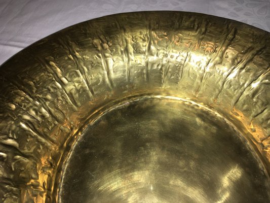 Handcrafted Brass Bowl from Burg Giebichenstein, 1930s-CBS-880718