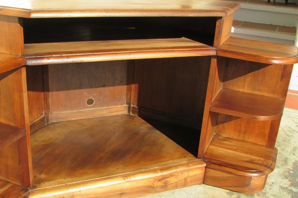 Handcrafted Corner Sideboard in Walnut, 1980s-RDN-2021651