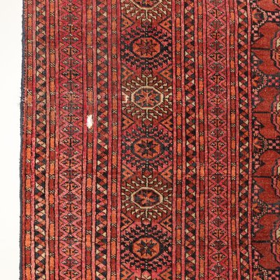 Handmade Bukhara Rug in Thin Knot Wool, Turkmenistan-VMM-1724862