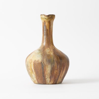 Handmade Ceramic Vase by Edgard Aubry, 1930s-IXK-1421633