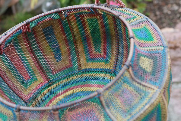 Handmade Colorful Wire Basket-EXJ-1334925