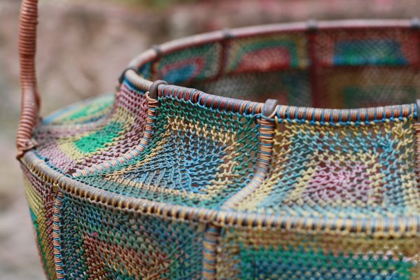 Handmade Colorful Wire Basket-EXJ-1334925