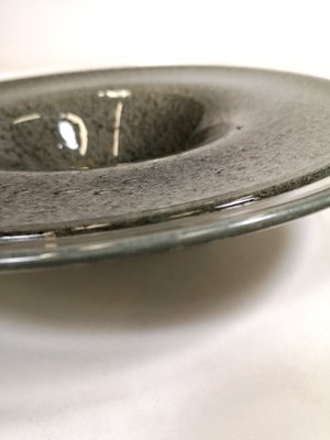 Handmade Gray Crystal Glass Bowl from WMF, 1970s-UWE-692597