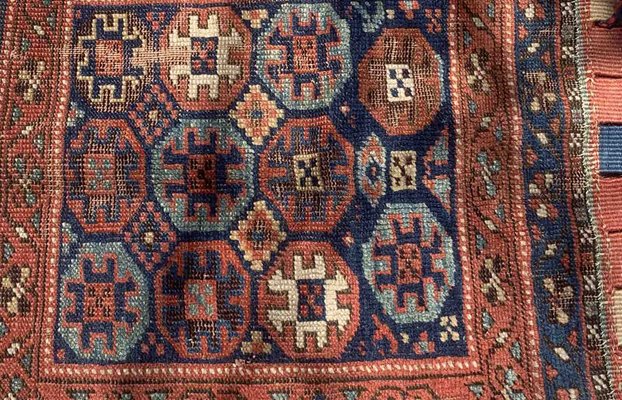 Handmade Kurdish Rug, 1880s-JZV-1367149