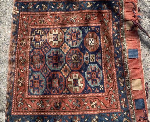 Handmade Kurdish Rug, 1880s-JZV-1367149