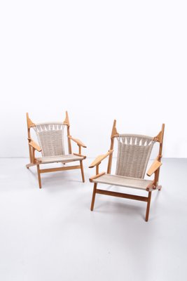 Handmade Lounge Chairs by Martin Godsk, Denmark, 1990s, Set of 2-EZZ-1377058