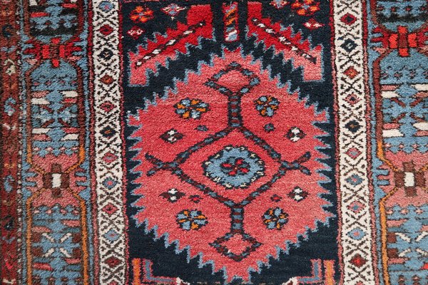 Handmade Middle Eastern Style Hamadan Runner, 1920s-JZV-1752412