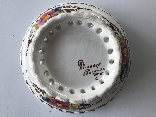 Handmade Portuguese Ceramic Bowl, 1950s-WQQ-1332291