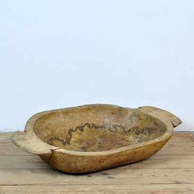 Handmade Wooden Dough Bowl, 1900s-IW-1279663