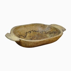 Handmade Wooden Dough Bowl, 1900s-IW-1279663