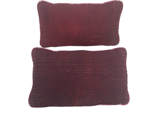 Handmade Wool Kilim Cushions, Set of 2-TCS-1171870