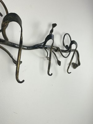 Handmade Wrought Iron Hanger, Italy, 1990s-YST-1704742