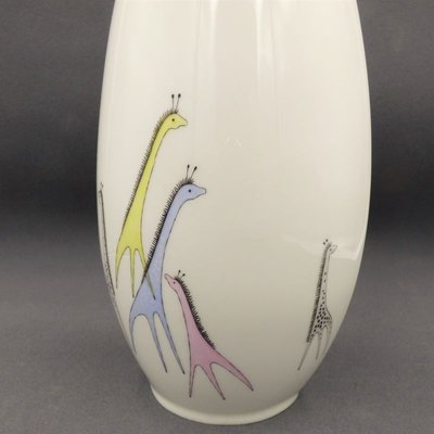 Handpainted Porcelain Vase by Beate Kuhn for Rosenthal-WK-1031377